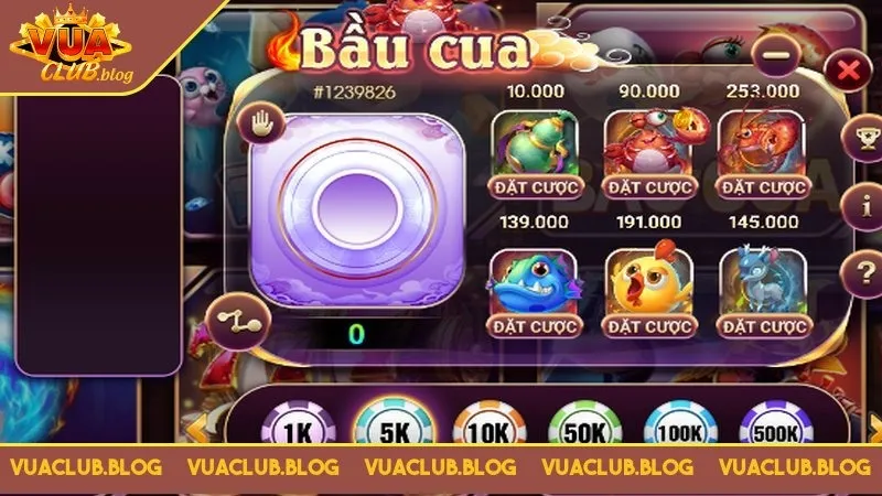 Hãy thử thách khi tham gia bầu cua Hãy thử thách khi tham gia bầu cua