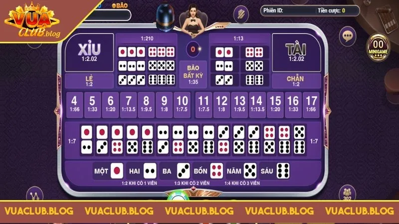 Mỗi ván chơi trong Sicbo tại Vuaclub đều diễn ra minh bạch Mỗi ván chơi trong Sicbo tại Vuaclub đều diễn ra minh bạch