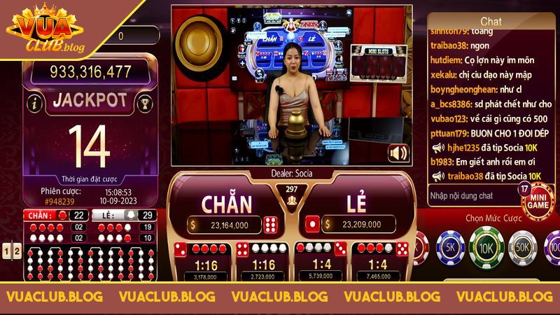 Tài xỉu livestream Vuaclub đã trở thành một game quen thuộc Tài xỉu livestream Vuaclub đã trở thành một game quen thuộc